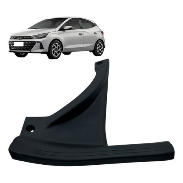 Soleira Porta Traseira Direita Hyundai Hb20 2023 A 2025 Hart Preto