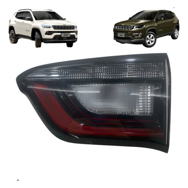 Lanterna Direita Tampa Porta Malas Compass 2021 2022 2023 Vermelha Direito/passageiro