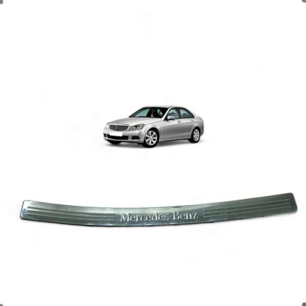 Aplique Soleira Porta Diant Esq Mercedes C200 2009 2012  Cromado