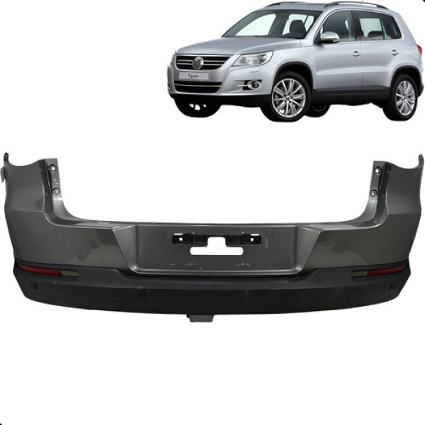Parachoque Traseiro Tiguan 2009 2010 2011 2012 Original