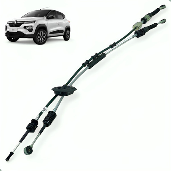 Cabo Seletor Marcha Renault Kwid 1.0 2022 2023 2024