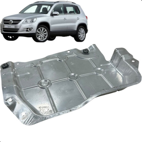 Defletor Calor Escapamento Silencioso Tiguan Tsi 2009 2010