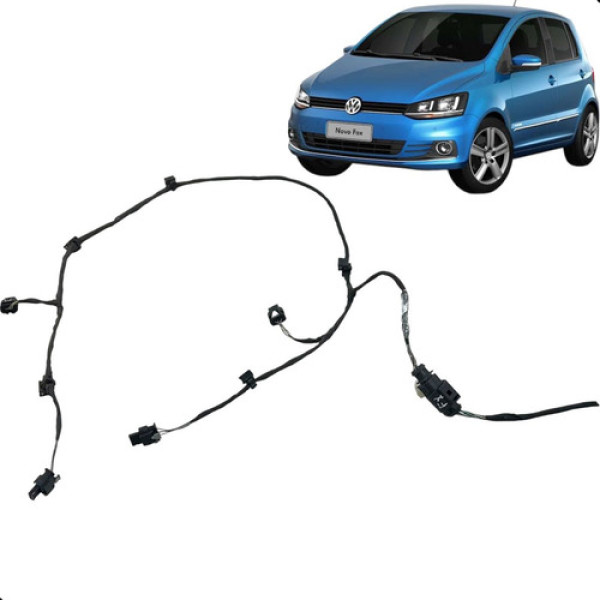 Chicote Parachoque Traseiro Fox 2015 2016 2017 2018 2019