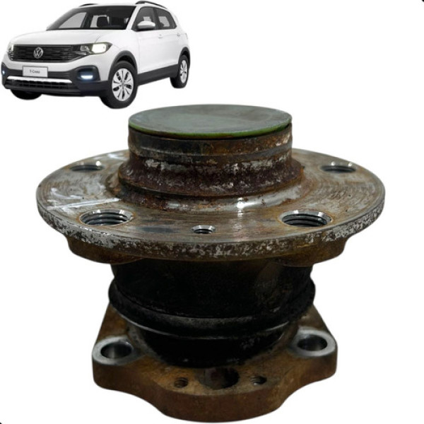 Cubo Rolamento Traseira Nivus Tcross 2021 A 2023 Ambos Lado