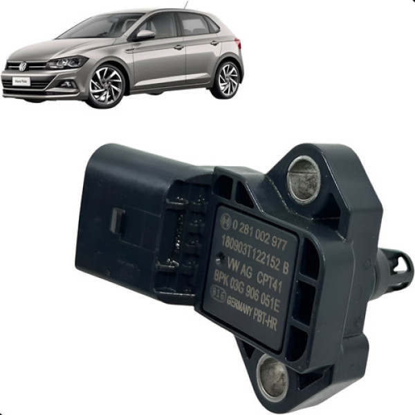 Sensor Map Intercooler Polo Nivus 1.0 Tsi 2018 2019 2020