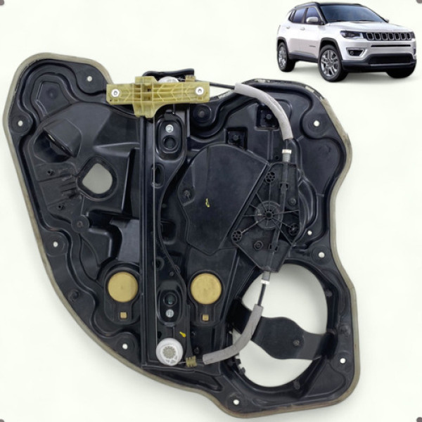 Máquina Vidro Traseiro Direito Jeep Compass 2.0 2017 A 2021