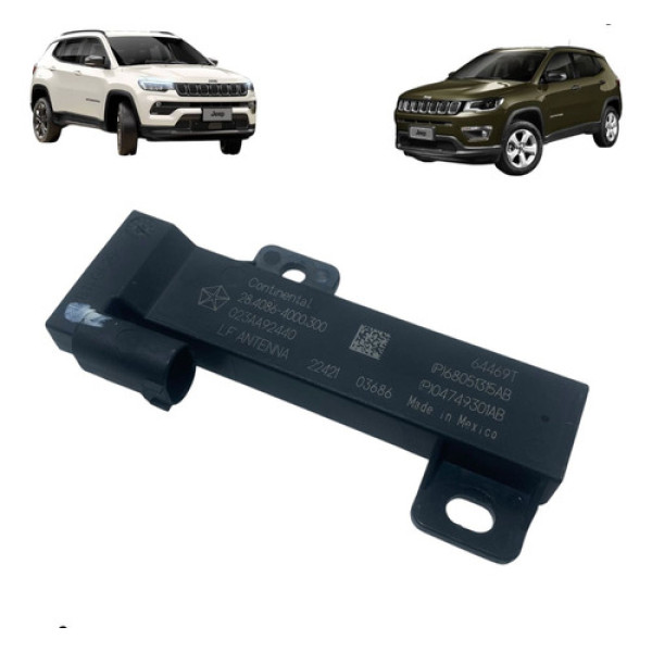 Antena Keyless Porta Traseira Direita Compass 2017 A 2024