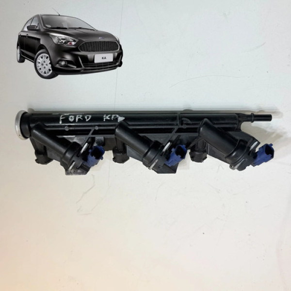 Flauta Bico Injetor Ford Ka 1.5 2015 2016 2017 2018 2019