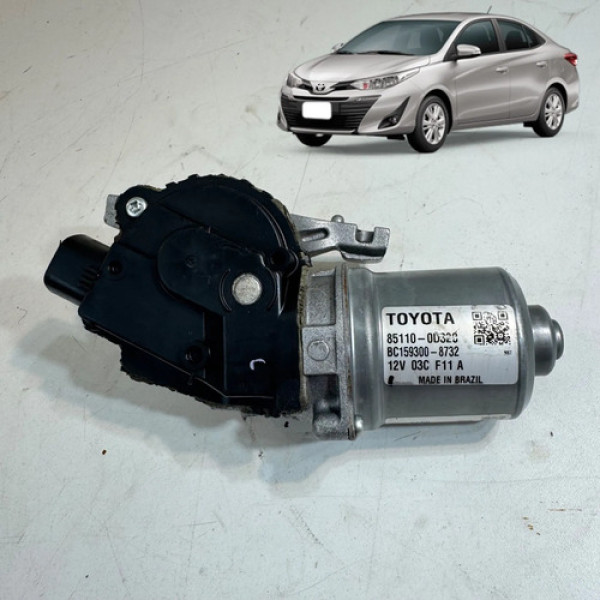 Motor Limpador Parabrisa Dianteiro Toyota Yaris 2019 A 2021