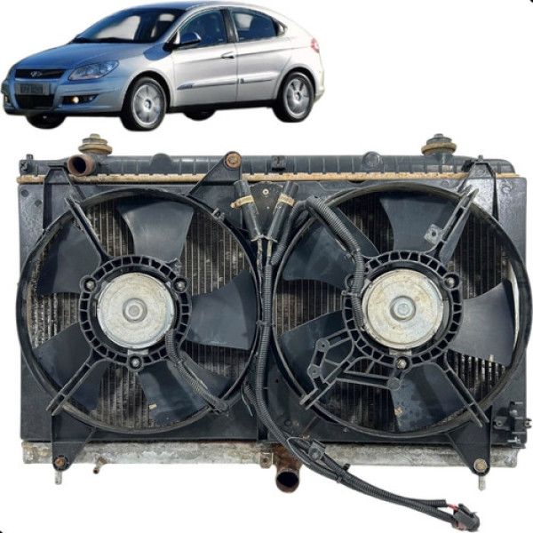 Kit Radiador De Ar Chery Cielo 1.6 2010 2011 2012