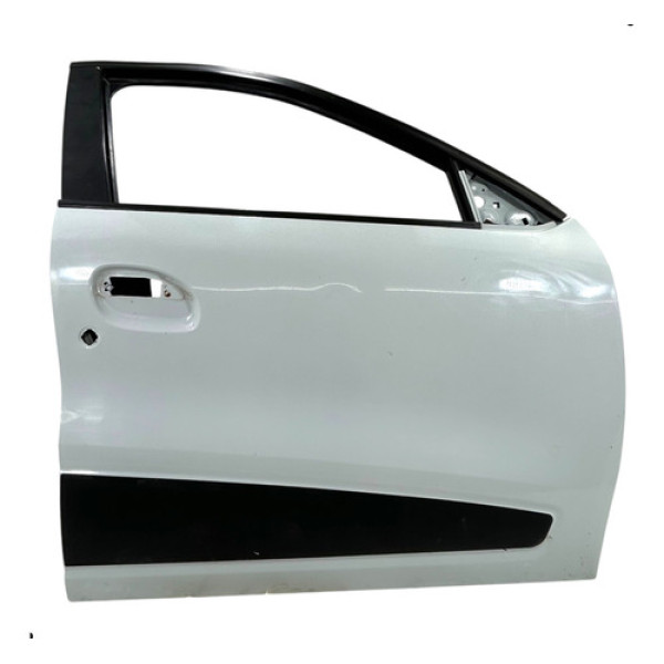 Porta Renault Kwid 2018 A 2022 Dianteira Direita Original Dianteira Direita Branco
