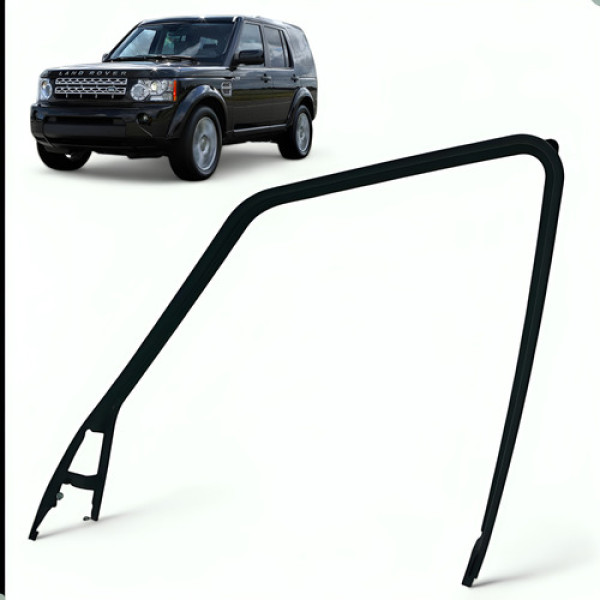 Acabamento  Porta Dianteira Direita Discovery 4 2011 A 2016 Preto