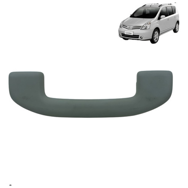 Alça Apoio Braço Pqp Livina 2008 A 2014 Ambos Lado  Branco