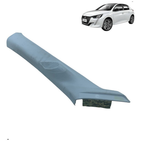 Moldura Coluna Dianteira Esquerda Peugeot 208 2021 A 2023