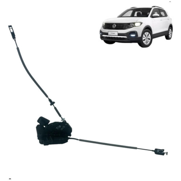 Fechadura Porta Polo Nivus Tcross 2018 A 2024 Tras Direita