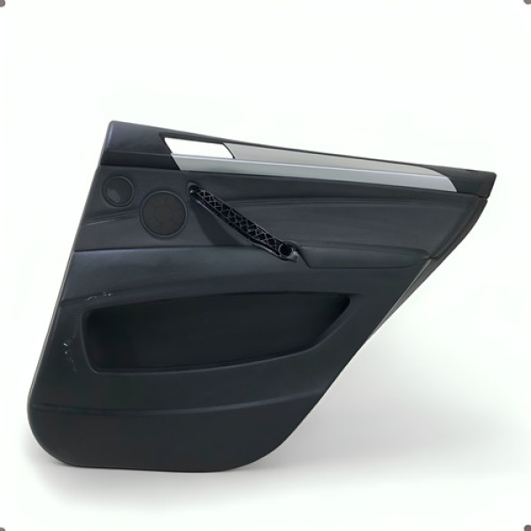 Porta Traseira Direita Bmw X5 2007 A 2010   Traseira Direito Preto