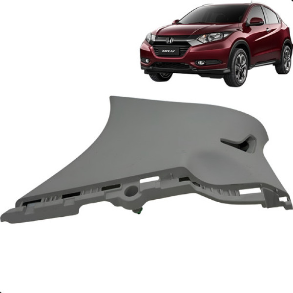 Acabamento Coluna Traseiro Direita Honda Hrv Hr-v 2016 2019 - Cinza