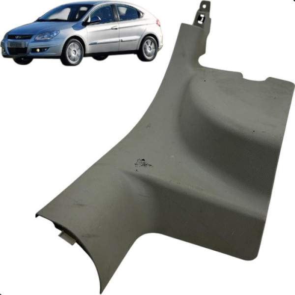 Soleira Traseira Direita Chery Cielo 1.6 2010 2011 2012 Cinza