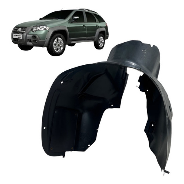 Parabarro Strada Palio Adventure 2009 Dianteiro Esquerdo