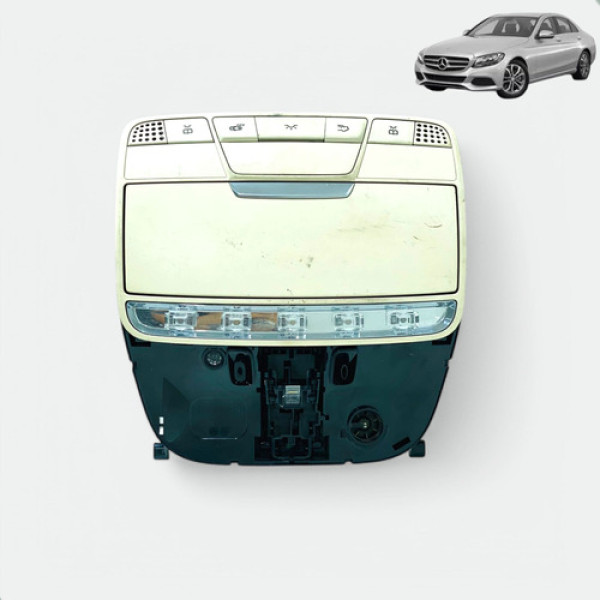 Porta Óculos Luz De Teto Mercedes C200 2014 A 2018 Bege