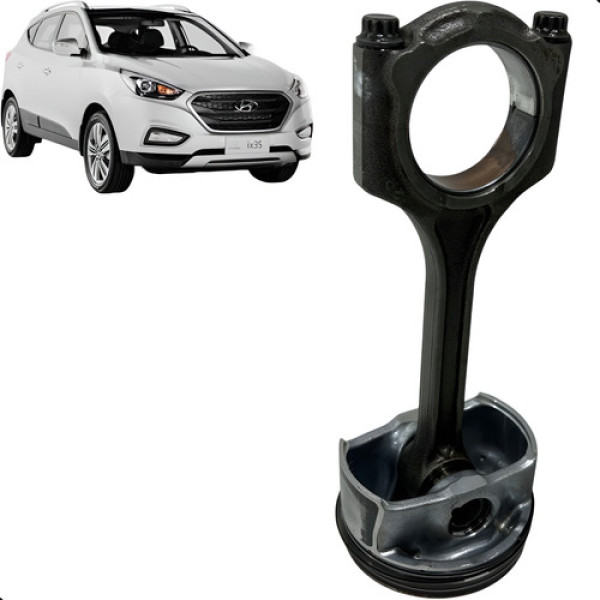 Pistão Biela Hyundai Ix35 2.0 Flex 2012 A 2015 Stander