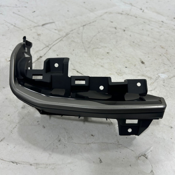 Acabamento Esquerdo Painel Jeep Compass 2022 A 2024 Preto Animal Print