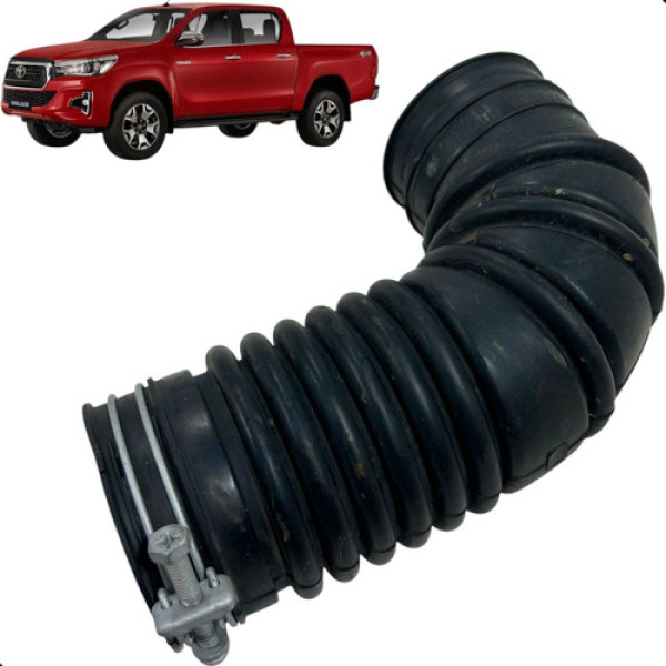 Mangueira Saída Turbina Hilux 2.8 204cv 2021 2022 2023 Preto
