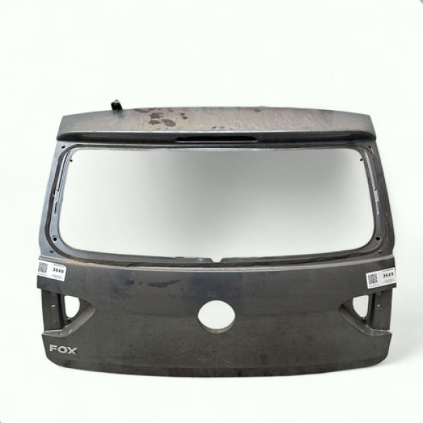 Tampa Traseira Porta Malas Volkswagen Fox 2014 2015 A 2021 Prata
