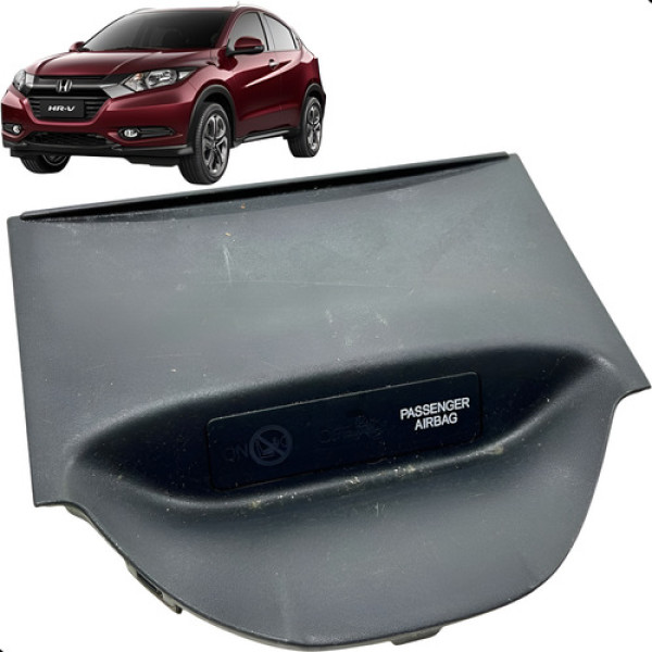 Moldura Comando Luz Passageiro Airbag Honda  Hr-v 2016 2019