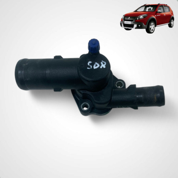 Carcaça Válvula Termostática Sandero 1.6 2012 2014