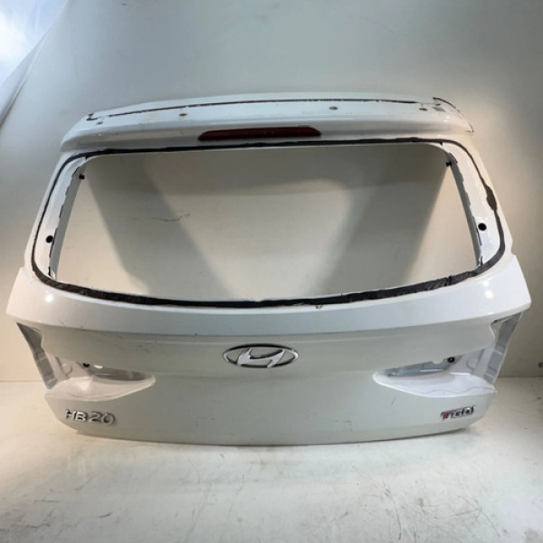 Tampa Traseira Hyundai Hb20 Esportivo 2020 2021 2022 Branco