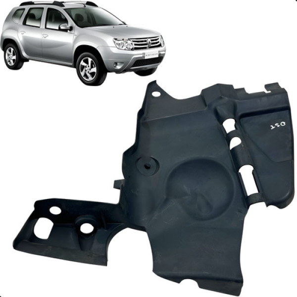 Defletor Parabarro Dianteiro Esquerdo Duster 2012 A 2025