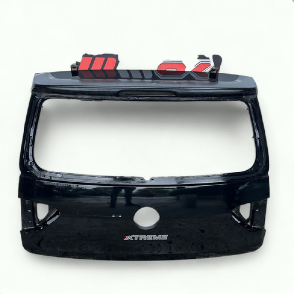 Tampa Traseira Porta Malas Volkswagen Fox 2015 2016 A 2021 Preta