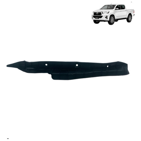 Acabamento Paralama Esquerdo Hilux 2016 A 2020 