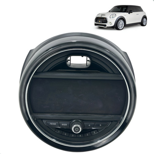 Tela Multimídia Mini Cooper S 2014 2015 2016 2017 2018 2019 Preta
