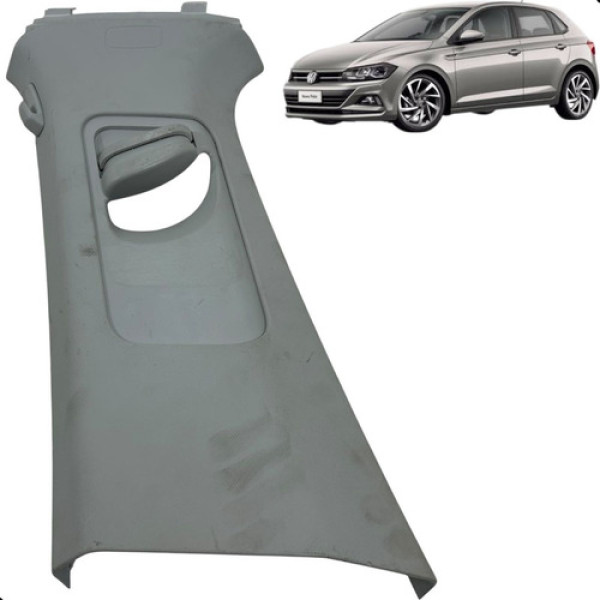 Moldura Superior Coluna Central Esquerdo Polo Tsi 2018a 2021