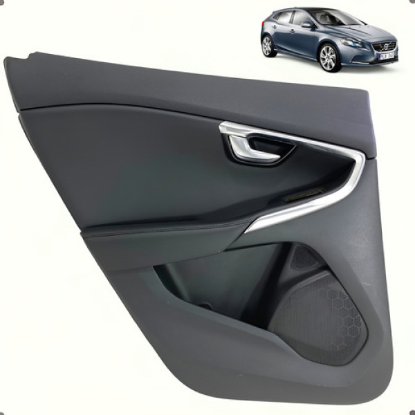 Forro Porta Traseira Esquerda Volvo V40 T4 2013 2014 A 2016
