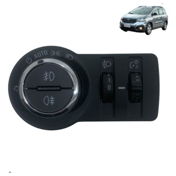 Botão Chave Luz Farol Spin 2019 A 2022 C/regulador 