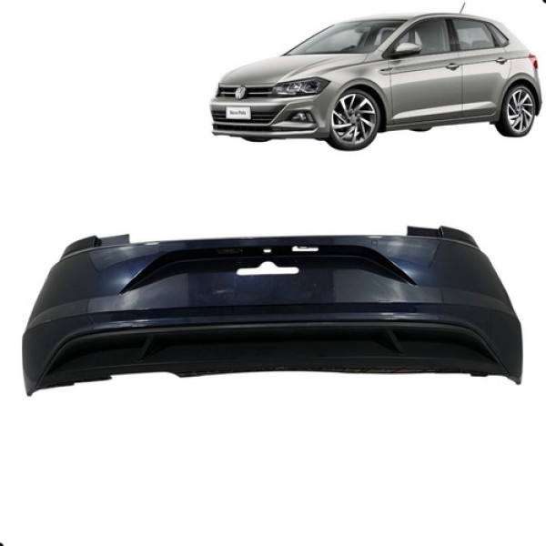 Parachoque Traseiro Volkswagen Polo 2018 A 2020  C/sensor