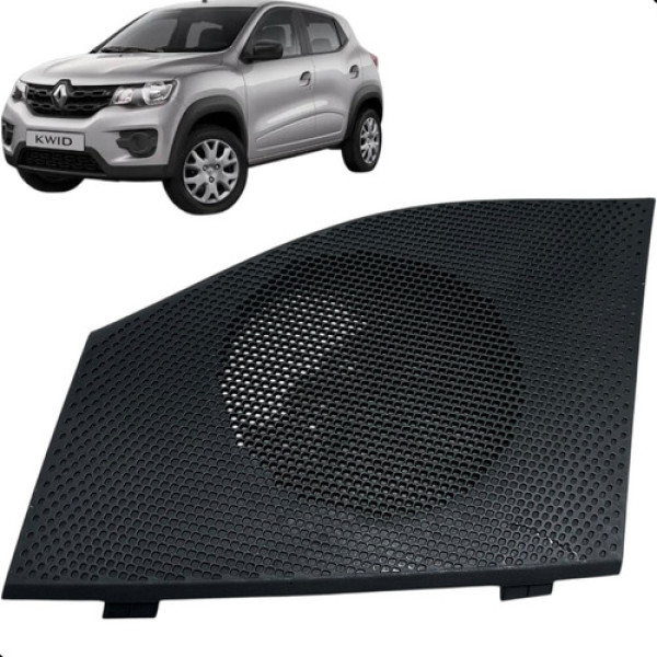 Grade Alto Falante Painel Esquerdo Kwid 2018 A 2021