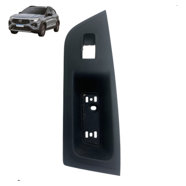 Maçaneta Puxador Porta Traseira Direita Pulse 2021 2024 Preto Traseira