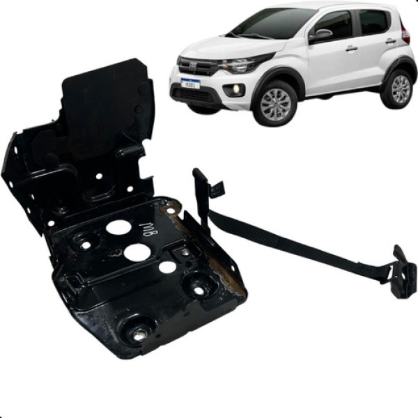 Caixa Suporte Bateria Fiat Mobi 1.0 4cc 2017 A 2019