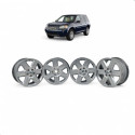 Rodas Aro 17 Freelander 2 Original Furacão 5x108 Cinza