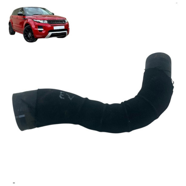 Mangueira Intercooler Range Rover Evoque 2.0 2012 2015 Preto