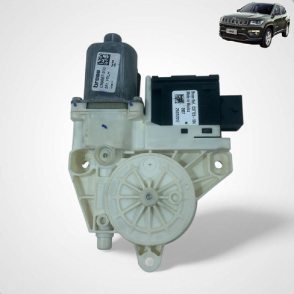 Motor Máquina Vidro Diant Esquerdo Compass 2017 A 2021 
