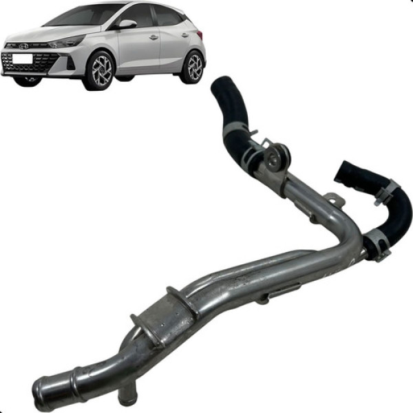 Mangueira Tubo Hyundai Hb20 1.0 Turbo 2023 2024 2025 Preto