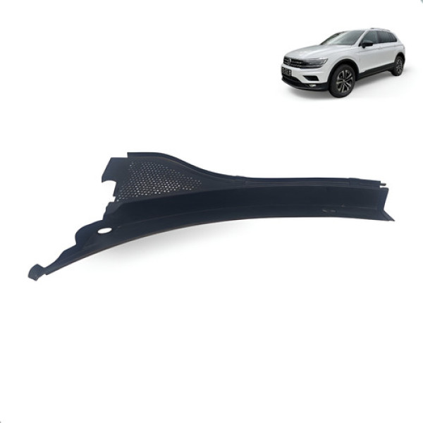 Churrasqueira Acabamento Tiguan 1.4 2019 A 2021 Esquerdo Fosco