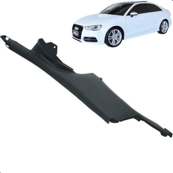 Soleira Traseira Esquerdo  Banco Audi A3 2014 2016 Preto