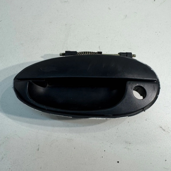 Maçaneta Porta Dianteira Esquerda Chery Qq 1.0 3cc 2015 Preto Dianteira