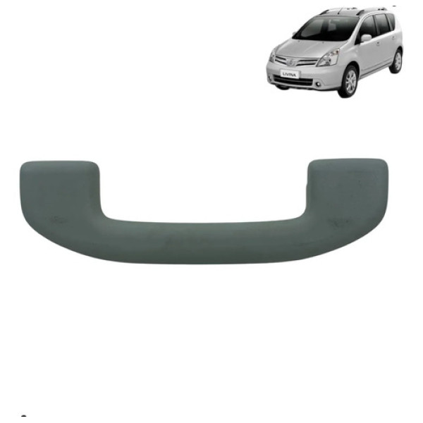 Alça Apoio Braço Pqp Livina 2008 A 2014 Ambos Lado  Branco